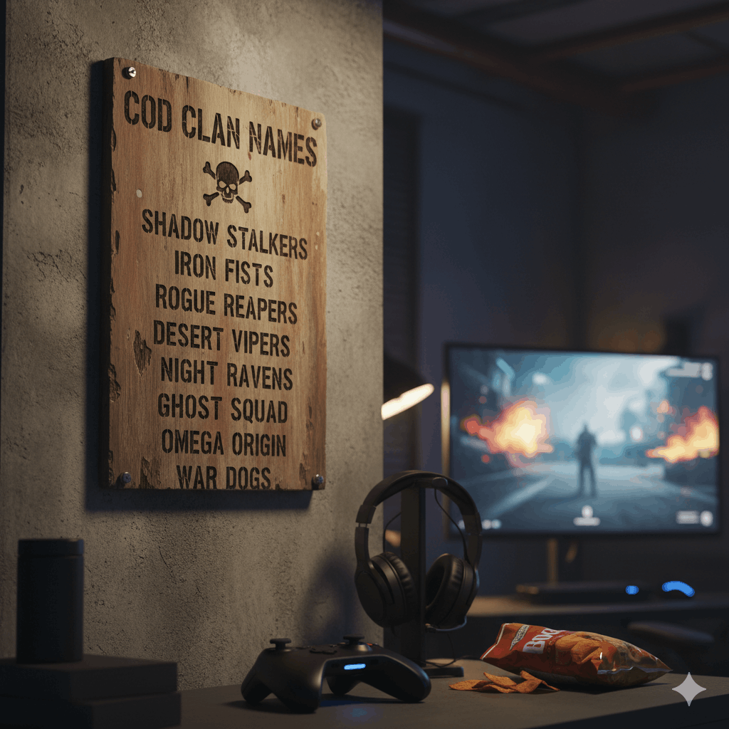 COD Clan Names (200+) Funny, Sweaty, and Tactical Ideas 2 cod clan names