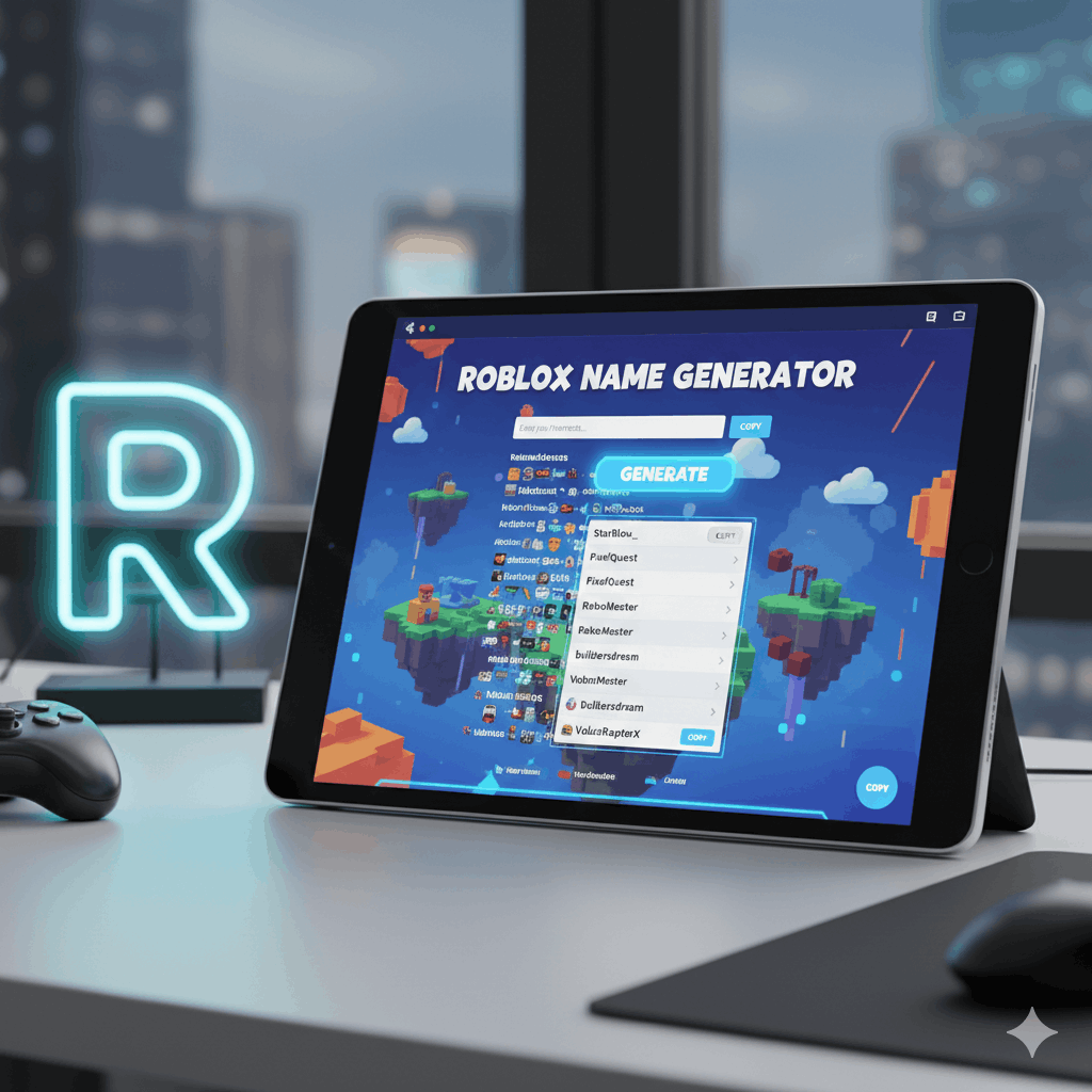 Roblox Name Generator: Display Names + Usernames (2026) 2 roblox name generator