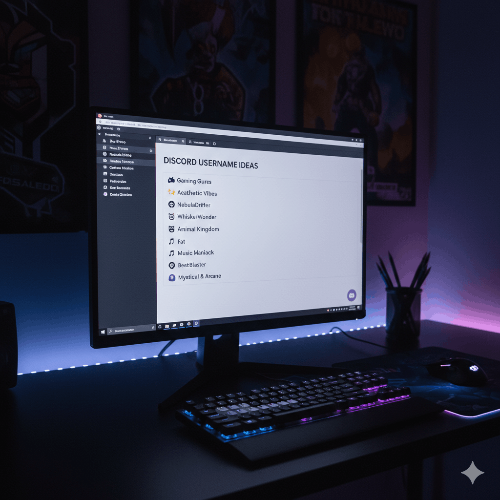 Discord Username Ideas (250+) Aesthetic, Funny, and Short Names 2 discord username ideas