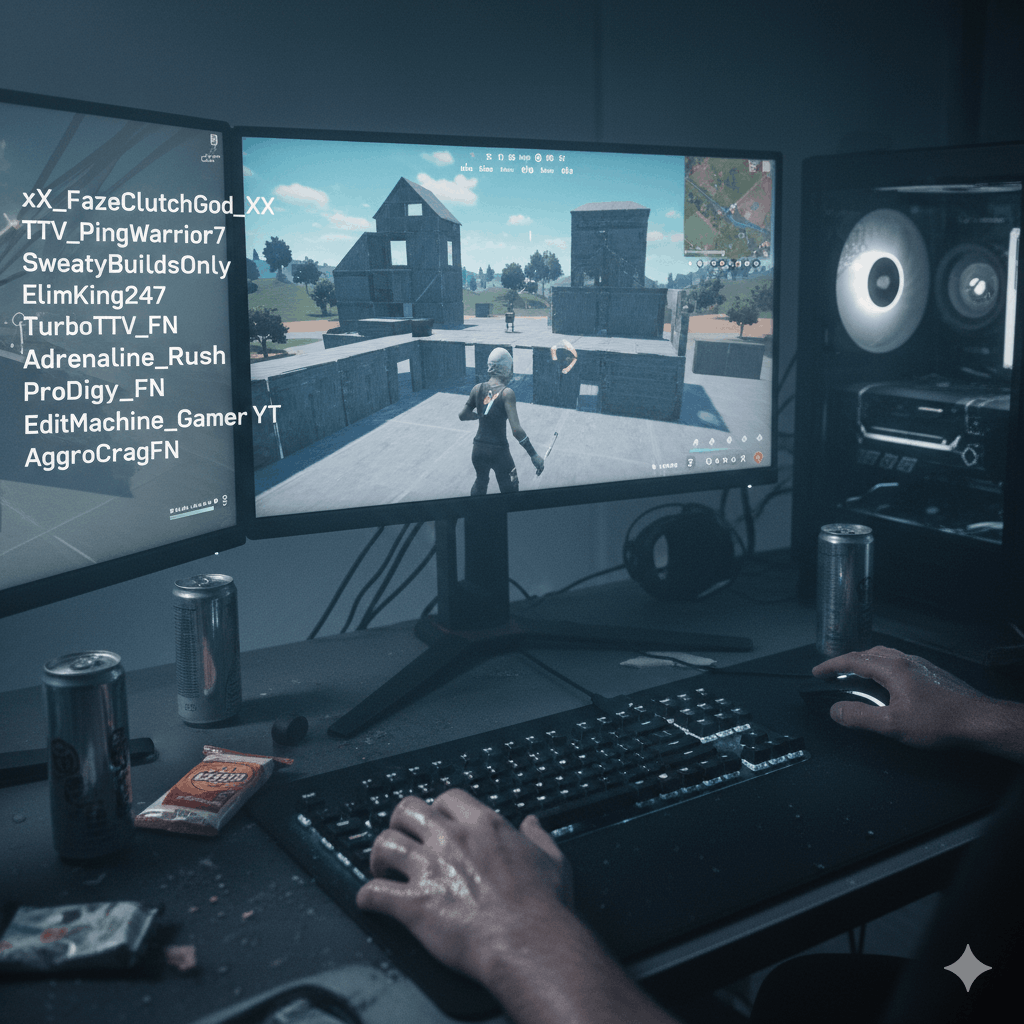 Sweaty Fortnite Names: Tryhard, Ranked, Clean, OG, and Competitive Username Ideas 2 sweaty fortnite names